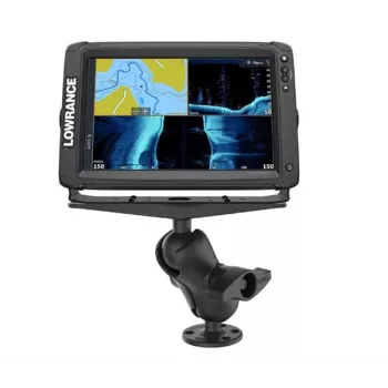 Soporte de brazo corto de doble rótula RAM MOUNTS RAM-D-111U-C con base de 3 x 11 - negro