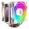 Rampage Octagon C60 Disipador de CPU LGA 1700/AM5 1800RPM 2x120mm ARGB Blanco