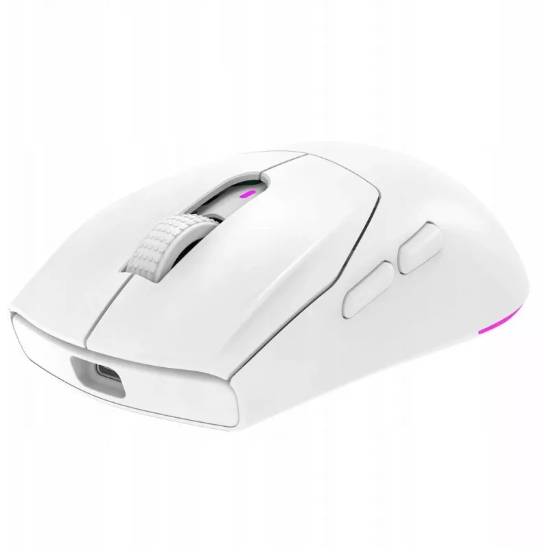 Ratón gaming Rampage Prote M5 24000 DPI RGB LED 1kHz Blanco