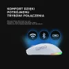 Ratón gaming Rampage Prote M5 24000 DPI RGB LED 1kHz Blanco