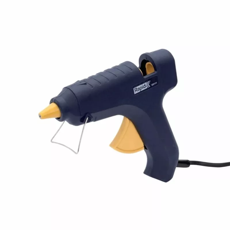 RAPID EG111 Pistola de cola caliente con 500 g de barras de cola multiusos