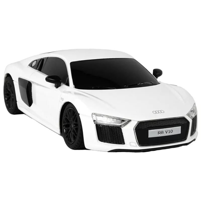 RASTAR 1:24 RC Audi R8 Pilot White Coche con Mando a Distancia