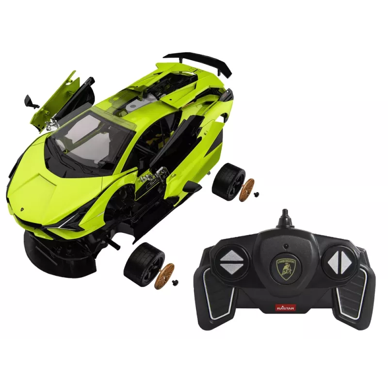 RASTAR 12814 Coche RC de bloques de construcción Lamborghini Sian FKP 37 1:18
