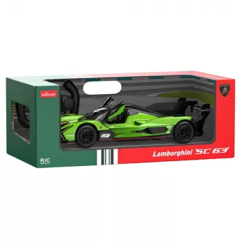 Rastar Lamborghini SC63 Coche teledirigido RC de carreras Verde 1:14