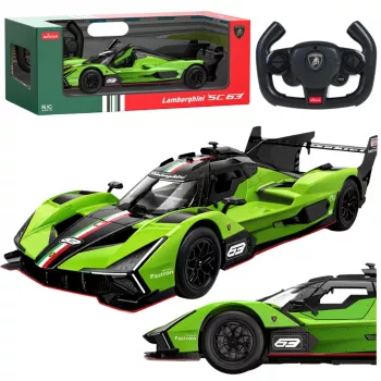 Rastar Lamborghini SC63 Coche teledirigido RC de carreras Verde 1:14