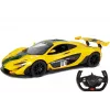 RASTAR McLaren P1 GTR Coche con control remoto 1:14 amarillo