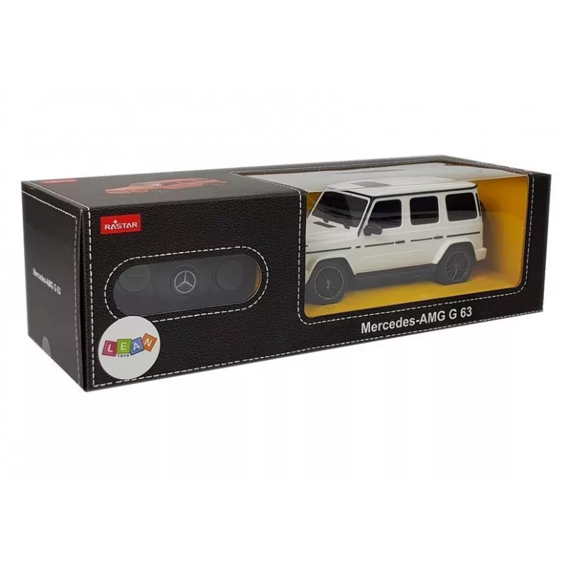 RASTAR Coche teledirigido Mercedes AMG G63 RC Blanco 1:24