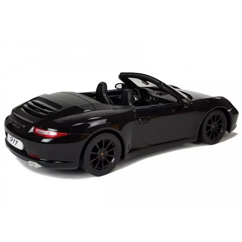 RASTAR Porsche 911 Carrera S coche con control remoto 1:12 negro