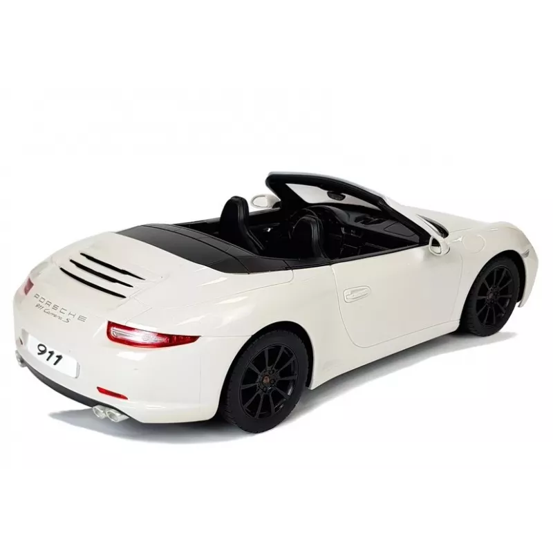 RASTAR Coche teledirigido Porsche 911 Carrera S blanco 1:12