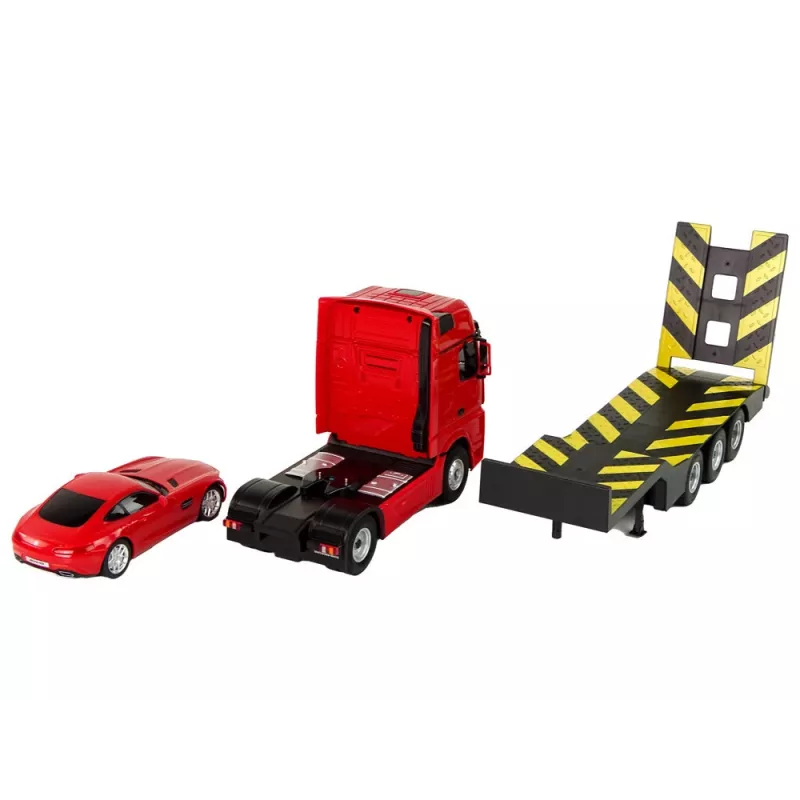 RASTAR Camión grúa R/C Mercedes-Benz 1:26 rojo