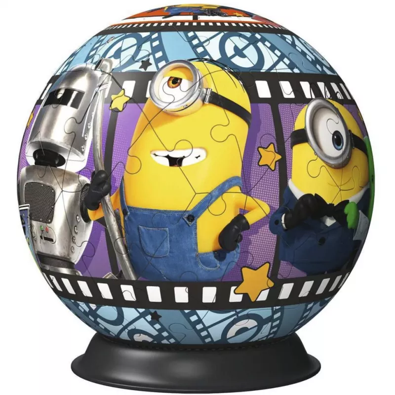 RAVENSBURGER puzzle 3D bola Minions 3 - 72 piezas