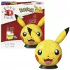 Ravensburger puzzle 3D bola Pokémon Pikachu con orejas - 54 piezas