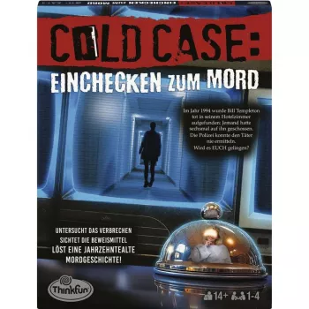 RAVENSBURGER Cold Case: Einchecken zum Mord Juego de detectives cooperativo