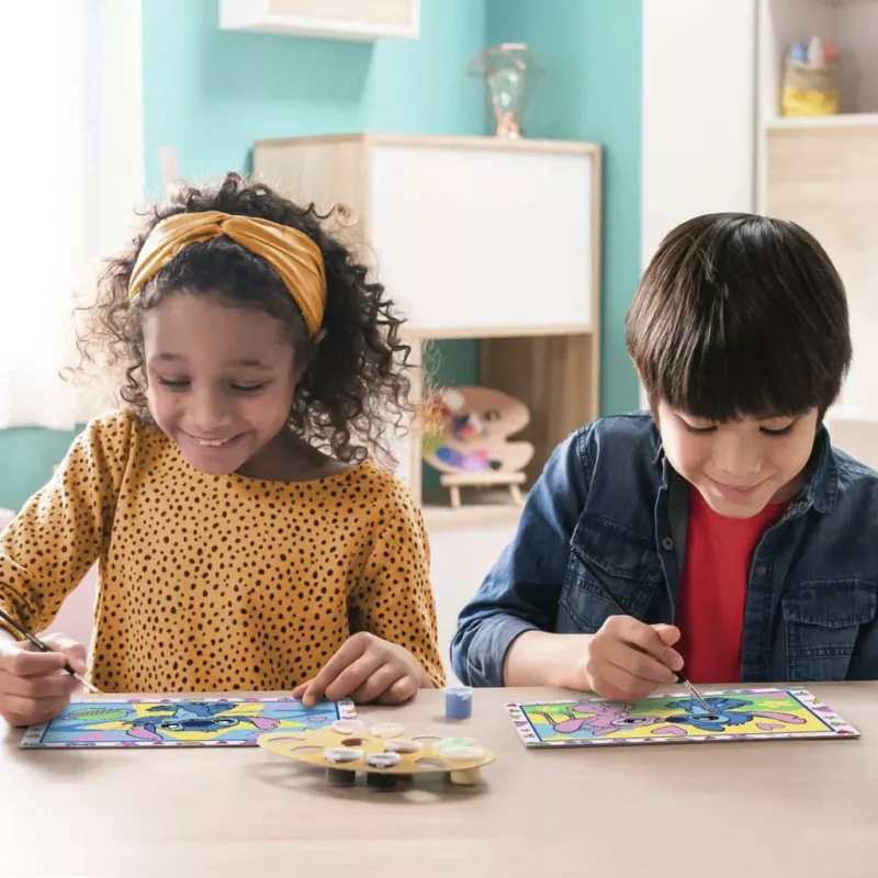 Set de pintar por números RAVENSBURGER CreArt Junior - Stitch y Angel