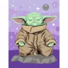 Ravensburger CreArt Star Wars - Meditierender Grogu kit de pintar por números