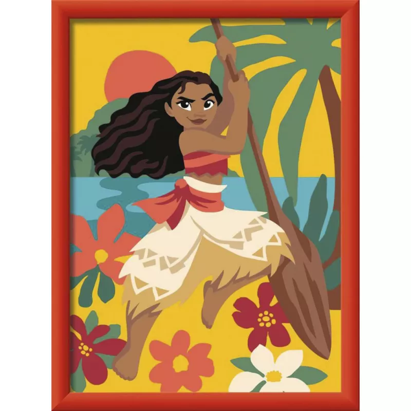 Ravensburger CreArt - Vaianas Abenteuer pintar por números set