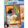 Ravensburger CreArt - Vaianas Abenteuer pintar por números set