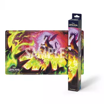 Ravensburger Disney Lorcana TCG: Winter Magic - tapete de juego Dragonfire