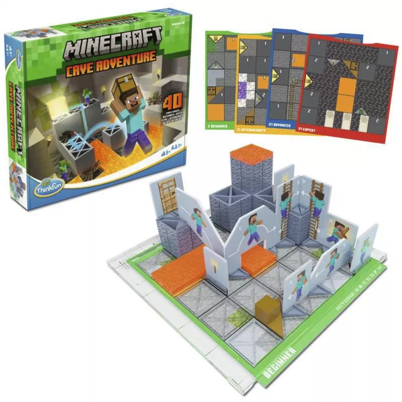 Ravensburger Minecraft Cave Adventure expansión de juego de mesa