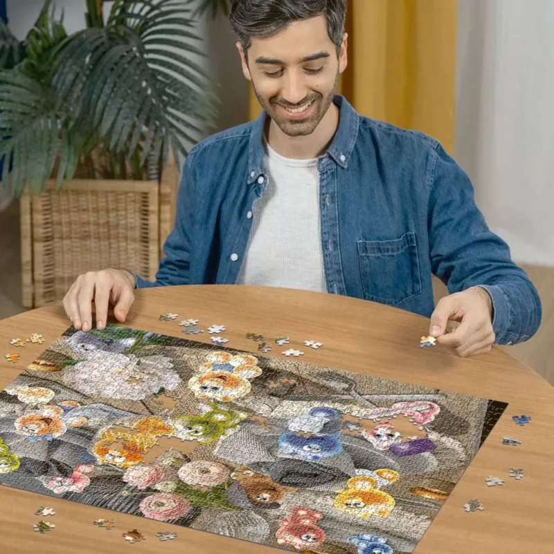 RAVENSBURGER Puzzle Gelini Ponen la Mesa (1000 Piezas)