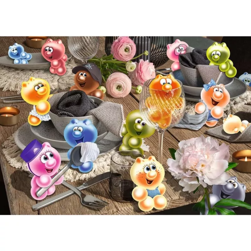 RAVENSBURGER Puzzle Gelini Ponen la Mesa (1000 Piezas)
