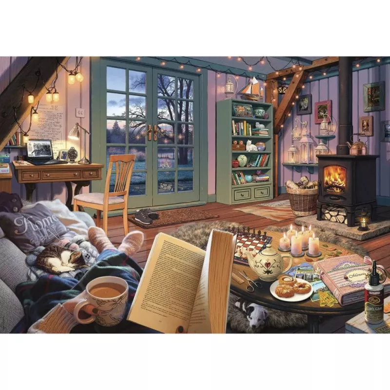 RAVENSBURGER Puzzle My Haven Cozy Garden Shed (1000 piezas)
