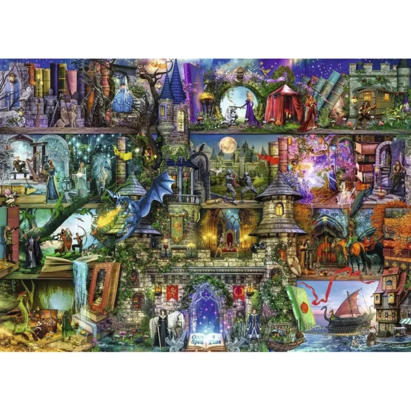 RAVENSBURGER puzzle Mitos y leyendas (1000 piezas)