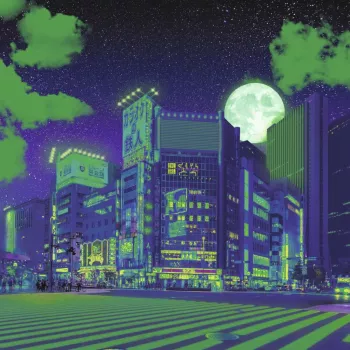 Ravensburger Puzzle Neon Collection Tokio (500 piezas)