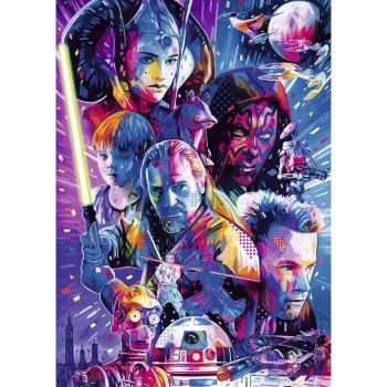 Ravensburger puzzle Star Wars Hyperspace Collection: The Phantom Menace (500 piezas, piezas grandes)