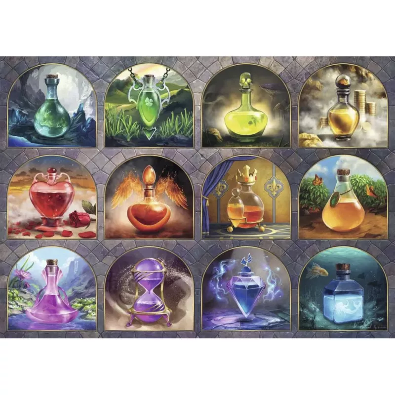 Ravensburger puzzle Zaubertränke (1000 piezas) - puzzle Fantasy Magic Potions