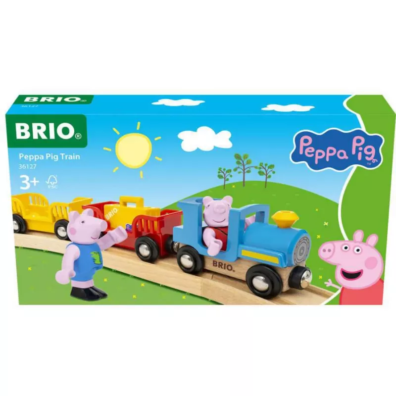 RAVENSBURGER World - Peppa Pig set de tren