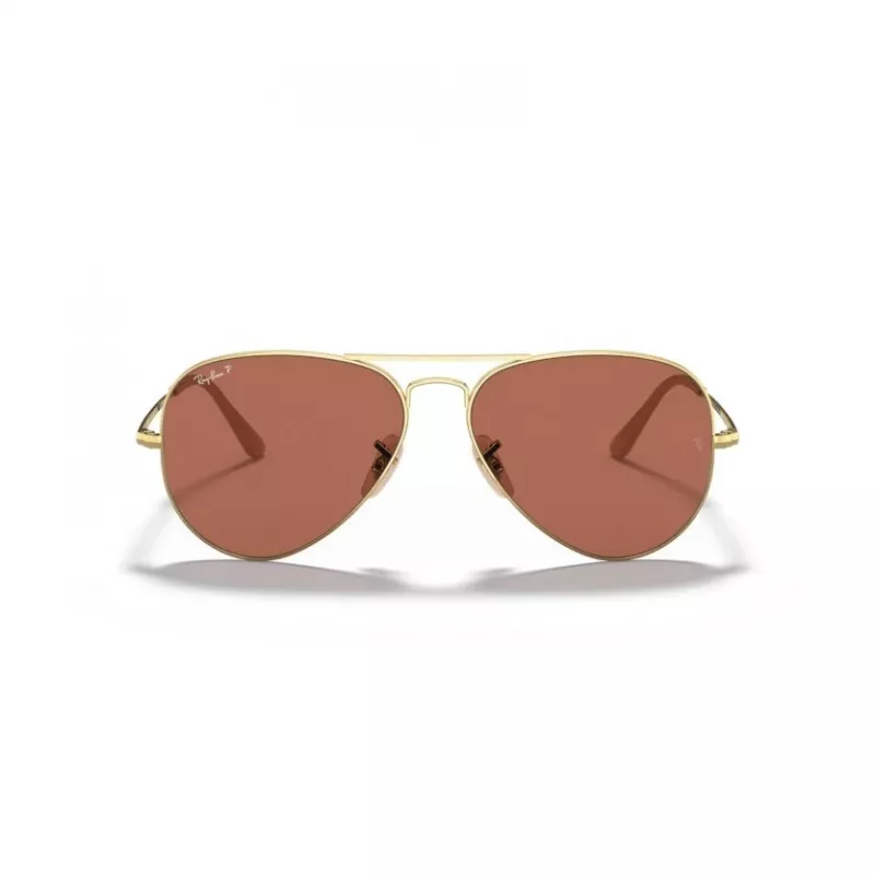 Ray-Ban gafas de sol Aviator Metal II RB36899064AF5 oro marrón degradado 58mm