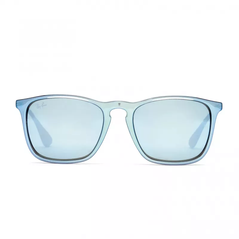 Ray-Ban Chris RB4187 Gafas de sol unisex 54/18/145 mm gris transparente gris degradado