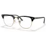Ray-Ban Clubmaster Classic Gafas de sol RB3016 901/BF 51 - Montura negra cristales G-15 verdes
