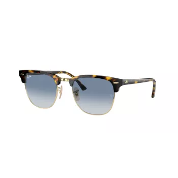 Ray-Ban Clubmaster RB3016 Gafas de sol gris transparente azul degradado 51mm