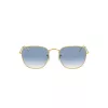 Ray-Ban gafas de sol Frank Metal RB385791963F5 oro azul claro degradado 51mm