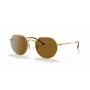 Ray-Ban Frank RB3565 Gafas de sol unisex 53/20/145 mm oro marrón