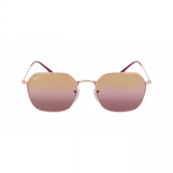 Ray-Ban Frank RB3694 Gafas de sol de mujer Shiny Gold Dark Green 53mm