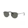 Ray-Ban Frank RB3958 Gafas de sol unisex 50/20/145 mm Montura negra Lentes polarizadas verdes