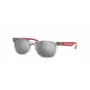 Ray-Ban Junior RJ9052S70636G Gafas de sol para niños transparente azul claro degradado 48mm