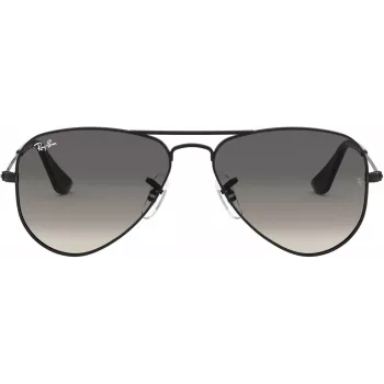 Ray-Ban Junior RJ9506S220115 Gafas de sol, negro mate, lentes grises degradadas, 50/13/120 mm