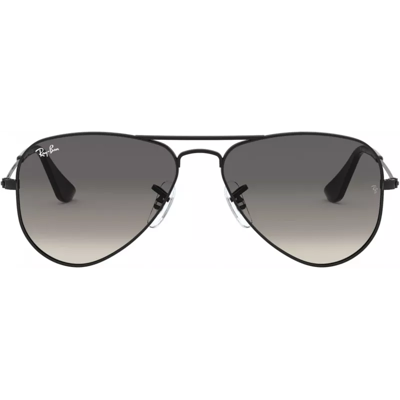 Ray-Ban Junior RJ9506S220115 Gafas de sol, negro mate, lentes grises degradadas, 50/13/120 mm