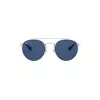 Ray-Ban Junior RJ9647S212804 Gafas de sol para niños - Negro brillante/Gris - 46/21/130 mm