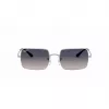 Gafas de sol Ray-Ban RB1969-914978 unisex cuadradas doradas marrón degradado polarizadas 54mm