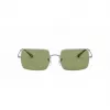 Ray-Ban RB1969-91974E Gafas de sol unisex, montura dorada, lentes verdes G-15, 54/19/145 mm
