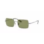 Ray-Ban RB1969-91974E Gafas de sol unisex, montura dorada, lentes verdes G-15, 54/19/145 mm