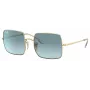 Ray-Ban RB1971-001-3M Square 1971 gafas de sol montura dorada Classic G-15 cristales verdes 54mm