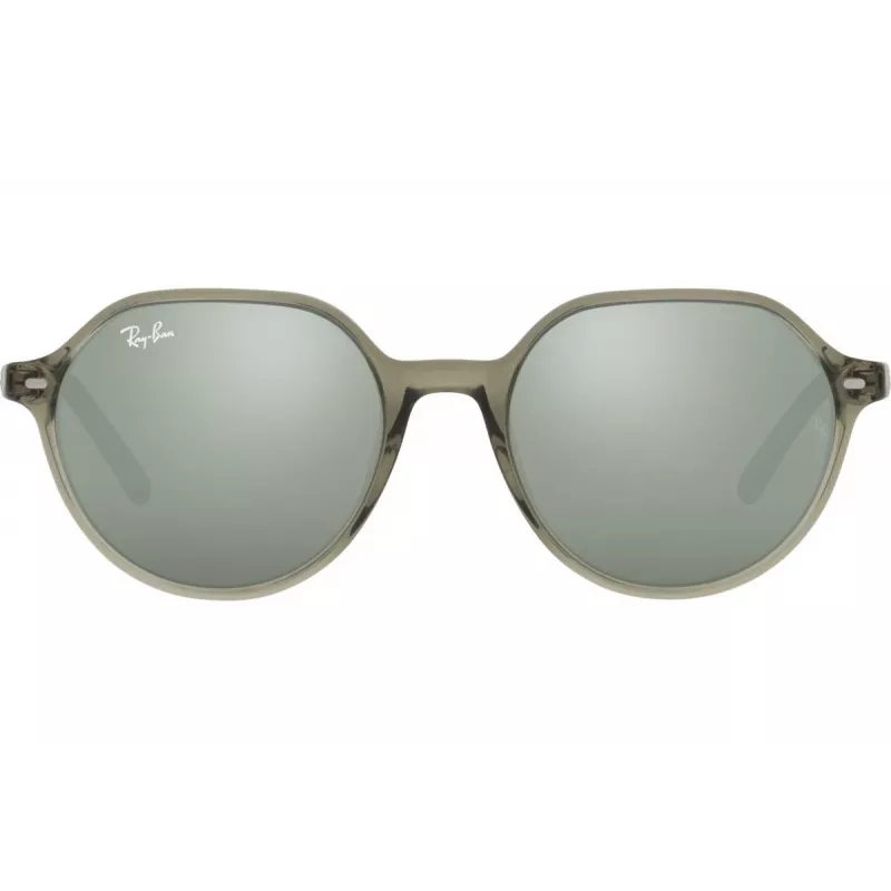 Ray-Ban RB2195 Hawkeye Gafas de sol gris transparente azul claro/violeta degradado 51mm