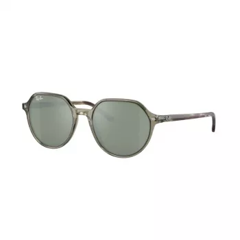 Ray-Ban RB2195 Hawkeye Gafas de sol gris transparente azul claro/violeta degradado 51mm