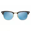 Ray-Ban RB3016 Clubmaster Gafas de sol 51/21/145 Havana Green Mirror Silver